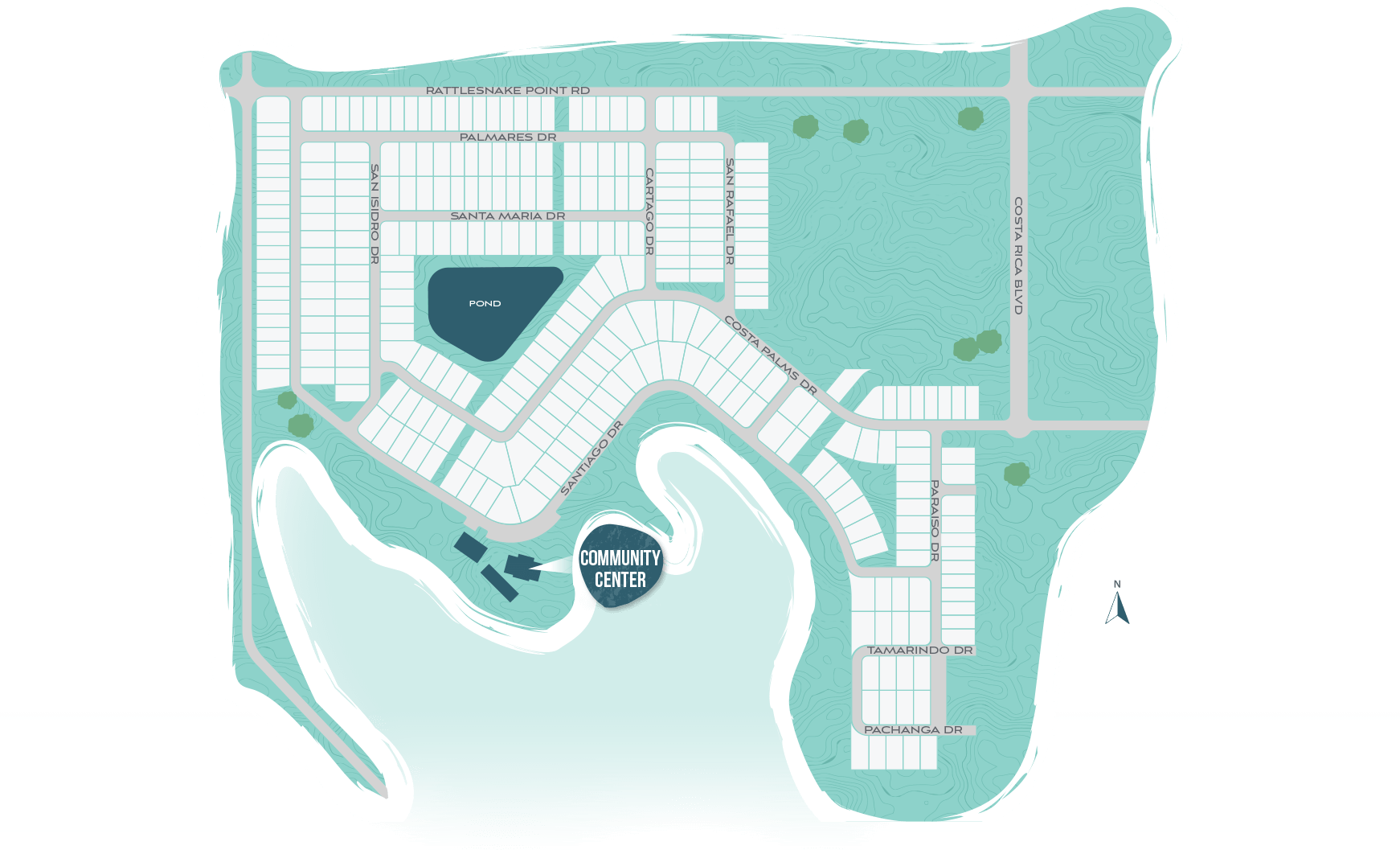 Costa Palms community map