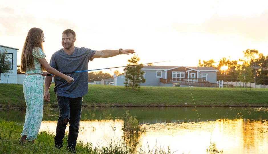 Falvey Lake fishing