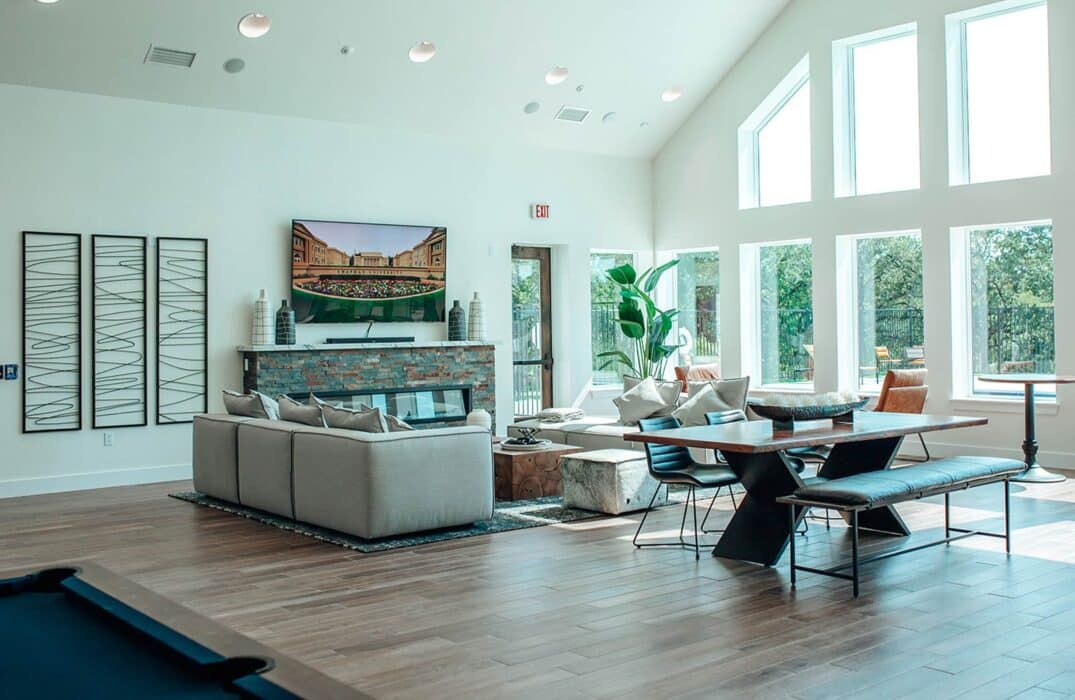 Inside the Community Center