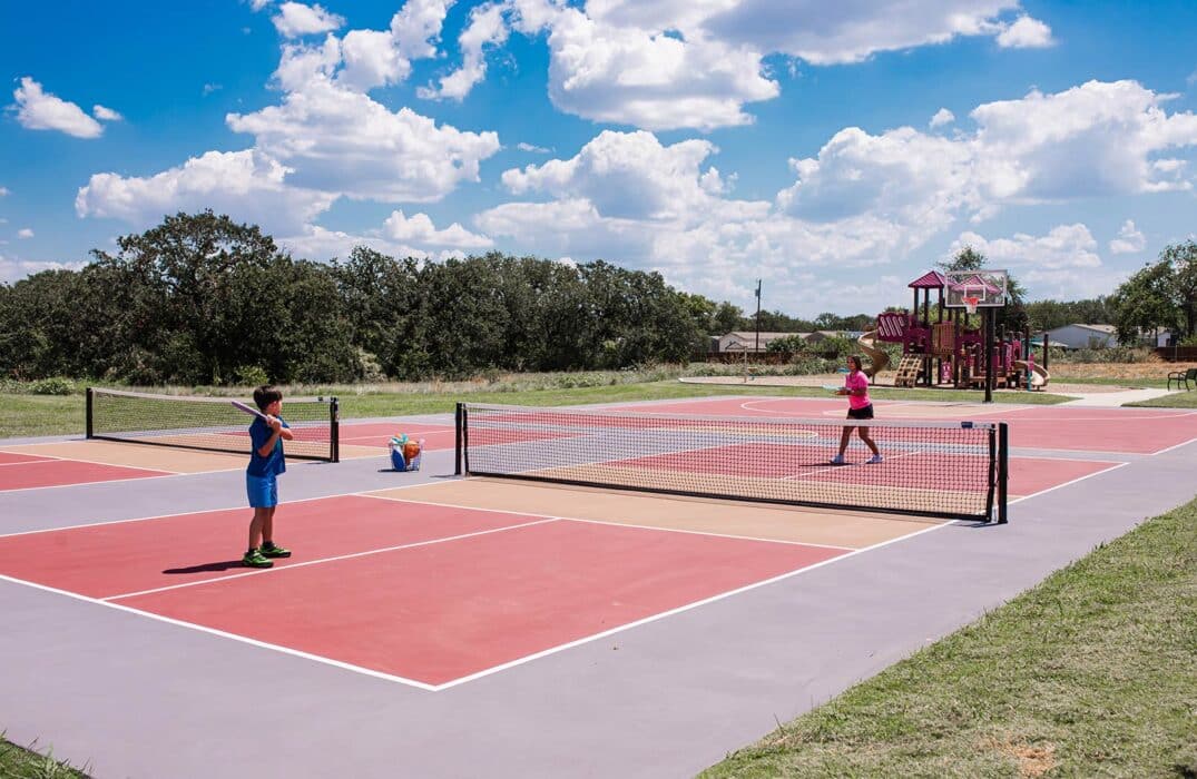Pickleball courts