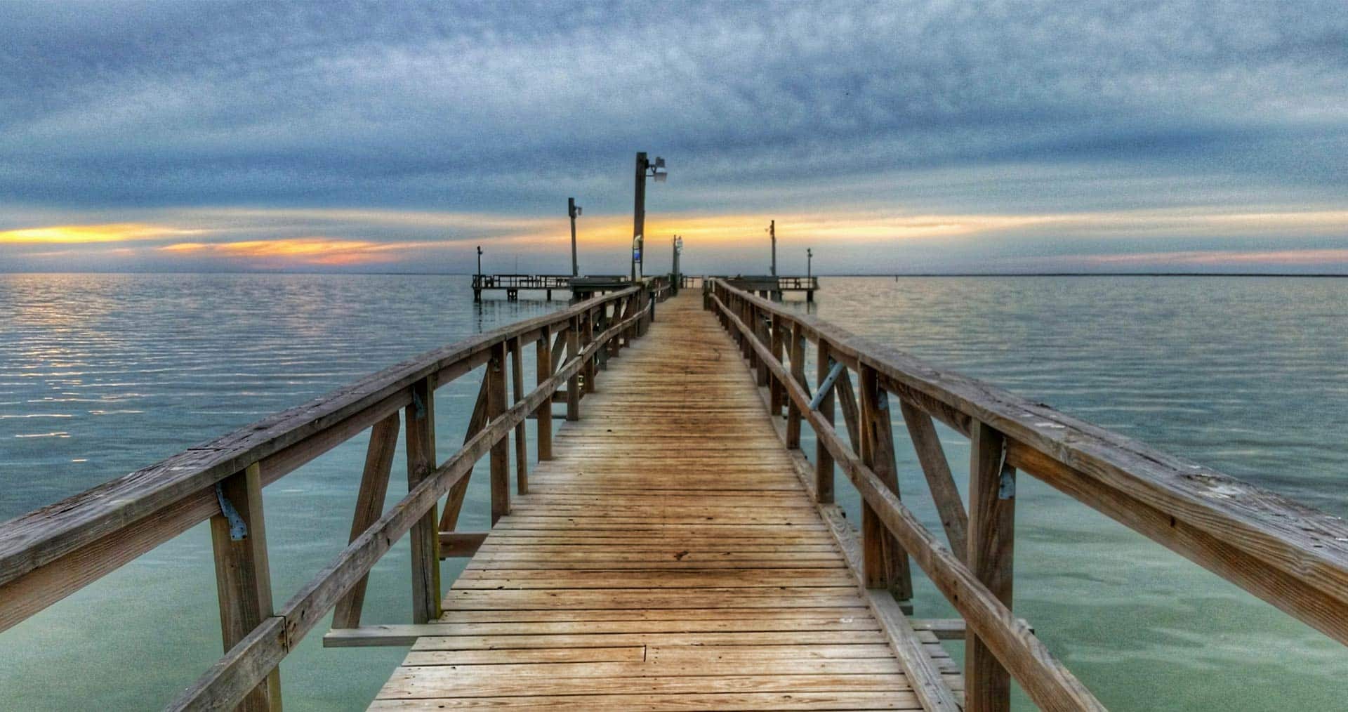 Copano Bay pier