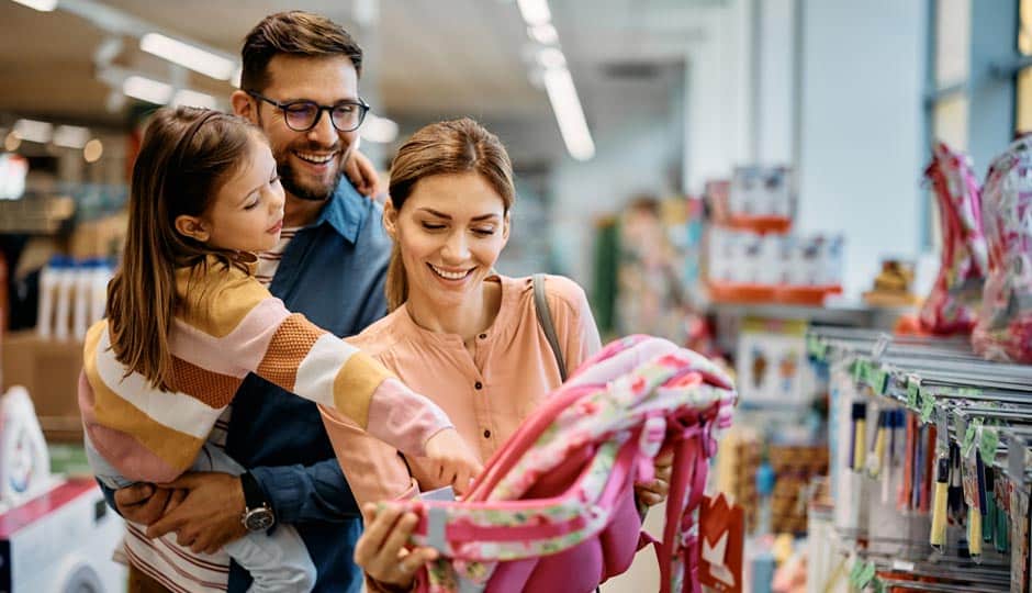 family shopping