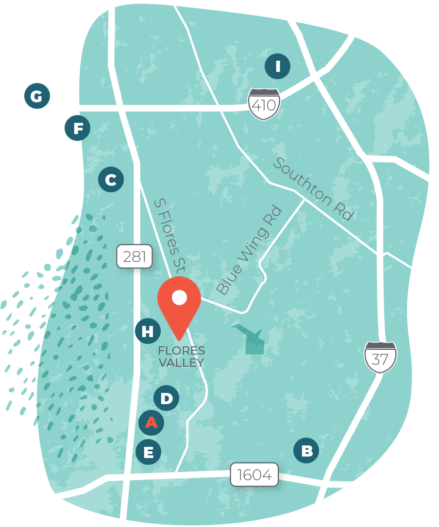 Flores Valley schools map