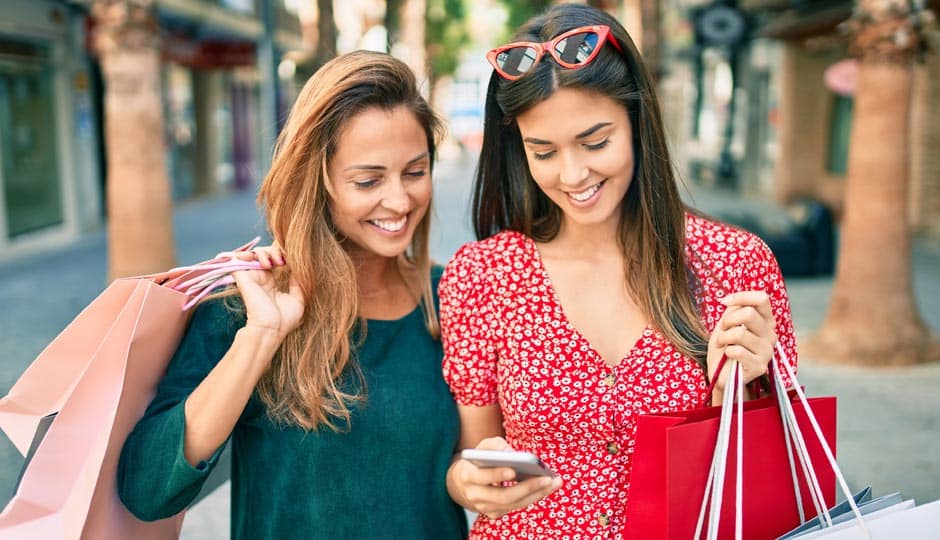 ladies shopping