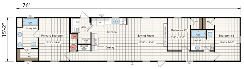 RM1676 Floorplan