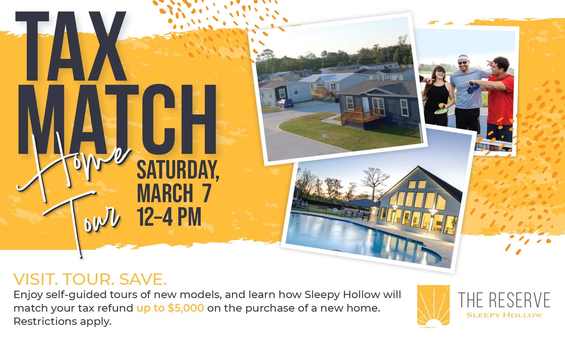 Sleepy Hollow Tax Match Home Tour - March 27