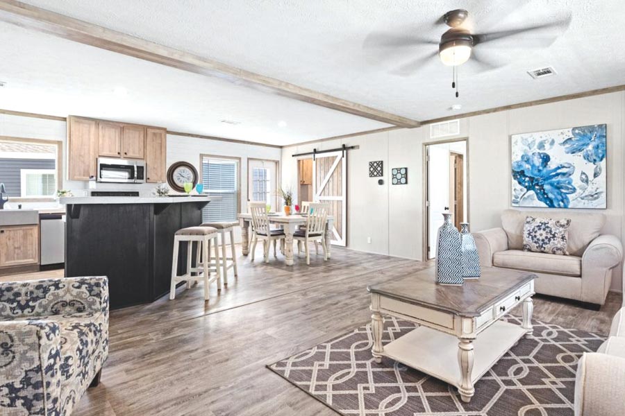 Clayton family room