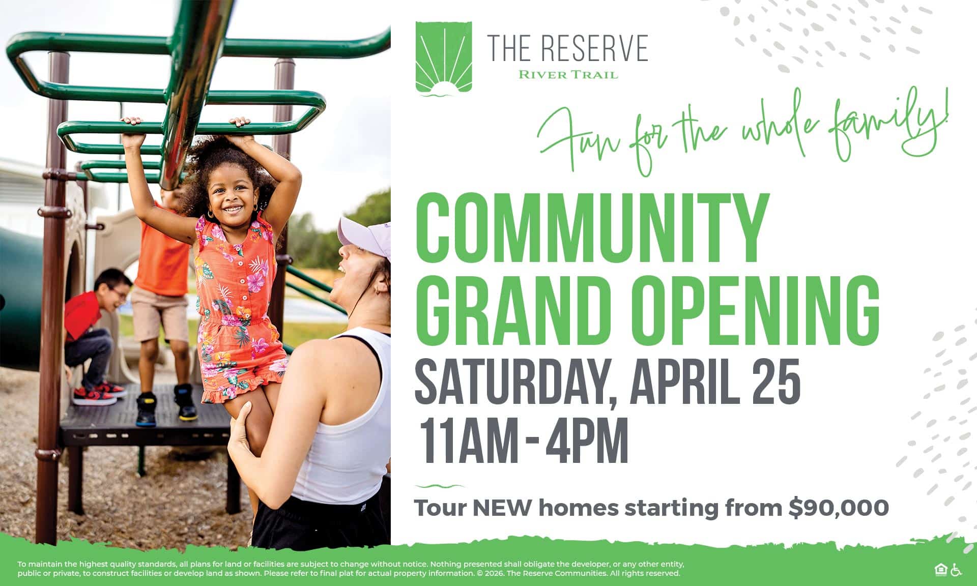 Community Grand Opening - April 25, 2026