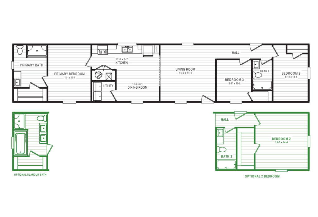 Pinehurst floorplan 1178