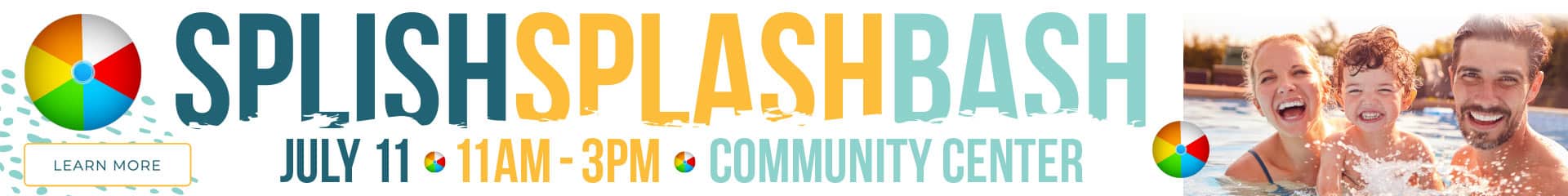 Splish Splash Bash - Saturday, July 11