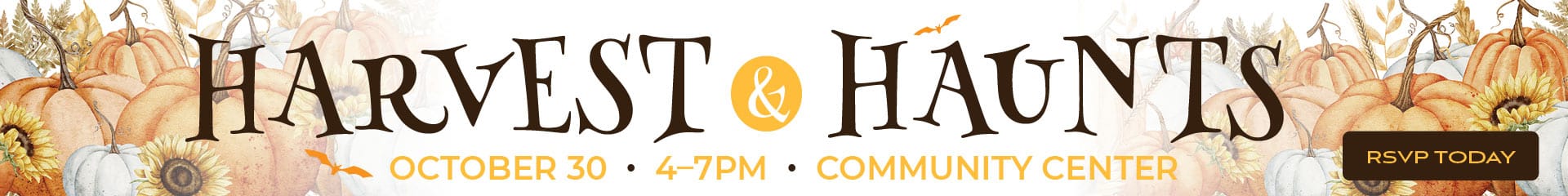 Sleepy Hollow Harvest Haunts Oct. 30 4-7 PM